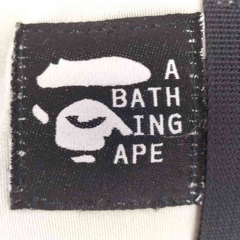 アベイシングエイプ A BATHING APE 90-00s bonding Boston Bag ロゴ刺繍 ボンディング ボストンバッグ メンズ