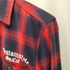 カスタムスタイル KUSTOMSTYLE ロゴ刺繍 猫目ボタン L/S オンブレチェックシャツ メンズ JPN:S