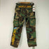 ユーエスアーミー U.S. ARMY カモ柄 ペイントデザインカーゴパンツ レディース S-S