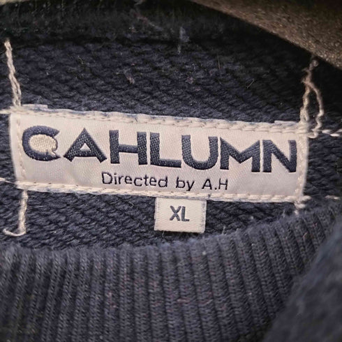 カウラム CAHLUMN 23AW Heavy Weight Sweat After Hoodie ヘビーウェイト スウェット アフターフーディ メンズ import:XL