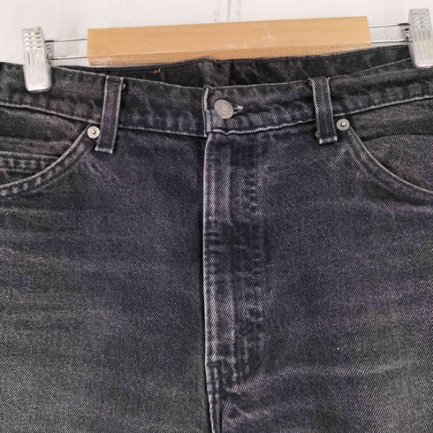 リーバイス Levis 90S MADE IN USA ボタン裏585 550 後染め ブラックデニムパンツ メンズ 34/34