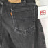 リーバイス Levis 90S MADE IN USA ボタン裏585 550 後染め ブラックデニムパンツ メンズ 34/34
