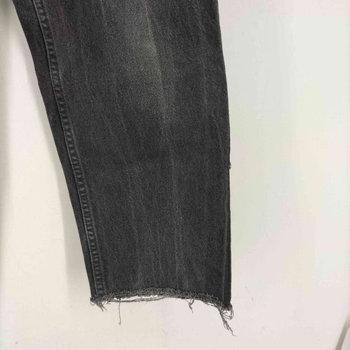 リーバイス Levis 90S MADE IN USA ボタン裏585 550 後染め ブラックデニムパンツ メンズ 34/34