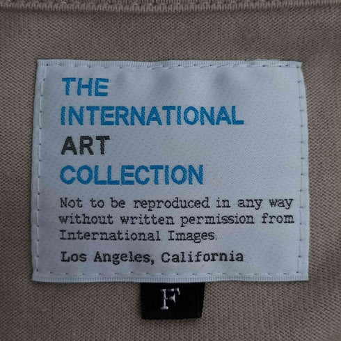 THE INTERNATIONAL ART COLLECTION フォトプリント L/S クルーネック Tシャツ レディース FREE