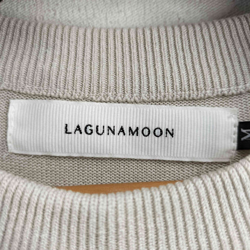 ラグナムーン LAGUNAMOON レーヨン100 S/S ニットワンピース レディース JPN:M