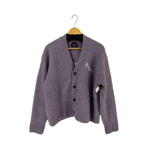 アバクロンビーアンドフィッチ Abercrombie & Fitch ロゴ刺しゅう入り カーディガン レディース import:M