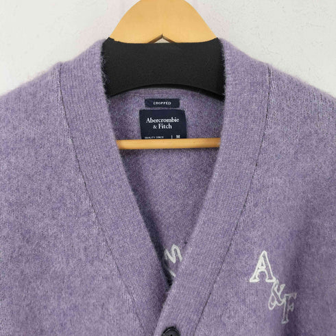 アバクロンビーアンドフィッチ Abercrombie & Fitch ロゴ刺しゅう入り カーディガン レディース import:M