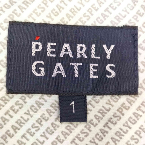 パーリーゲイツ PEARLY GATES 刺繍ロゴ ギンガムチェックパンツ レディース JPN:1