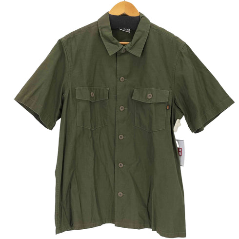アルファインダストリーズ ALPHA INDUSTRIES BDU 半袖ミリタリーシャツ メンズ JPN:XL
