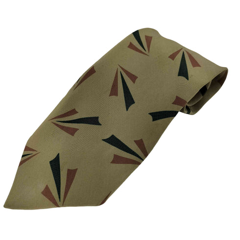 ジョルジオアルマーニ Giorgio Armani 総柄 イタリア製 シルク ネクタイ メンズ