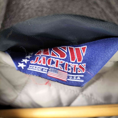 エーエスダブリュージャケット ASW JACKETS USA製 コーチジャケット 無地 メンズ JPN:M