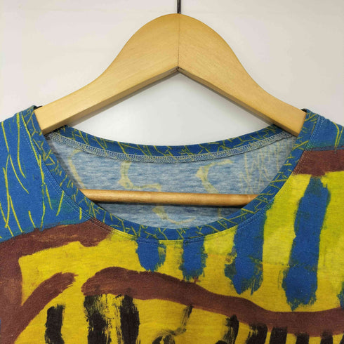 ヒロココシノ HIROKO KOSHINO TRUNK 絵画プリント Tシャツ レディース JPN:40