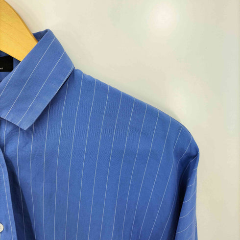 シップス SHIPS Primary Navy Label 24aw〈手洗い可能〉オリジナル ストライプ ビッグ シャツ レディース JPN:36
