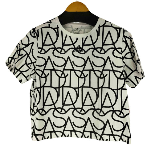 アディダス adidas 総柄 S/S カットソー レディース import:XL