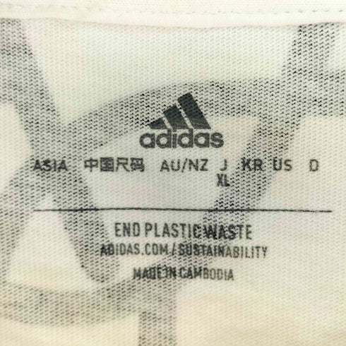 アディダス adidas 総柄 S/S カットソー レディース import:XL