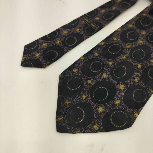 ジョルジオアルマーニ Giorgio Armani イタリア製 総柄 シルク ネクタイ メンズ