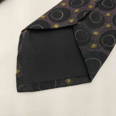 ジョルジオアルマーニ Giorgio Armani イタリア製 総柄 シルク ネクタイ メンズ