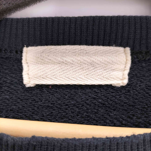 SUPER NUTS プリントラグランスウェット メンズ