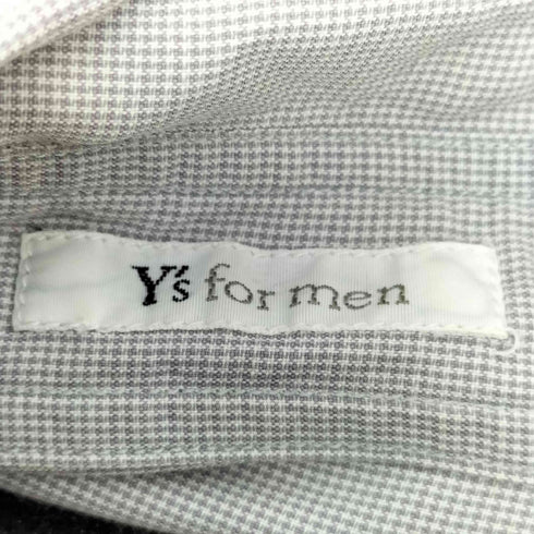 ワイズフォーメン Ys for men 00S 白タグ L/S シャツ メンズ