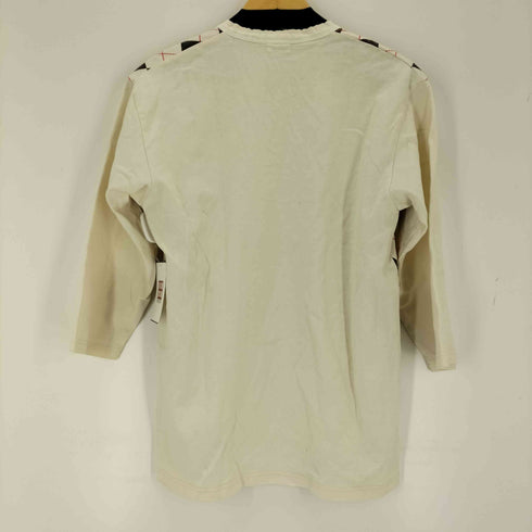 フェローズ PHERROWS アーガイルチェック ヘンリーネックカットソー メンズ ME