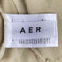 エアー AER Vネック フリル袖 ブラウス レディース
