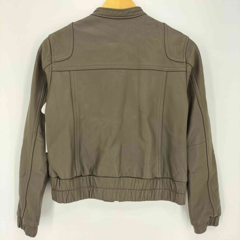 アバハウスドゥヴィネット abahouse devinette シープレザー シングルライダースジャケット レディース JPN:2