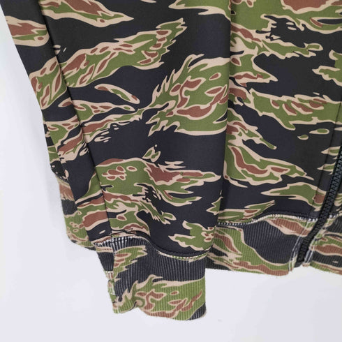 neff SHREDDER 裏フリースカモ柄ジップパーカー メンズ JPN:L