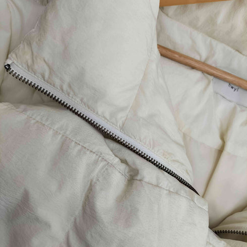 hwyl 手袋付 2way クロップドショートダウンジャケット レディース 02