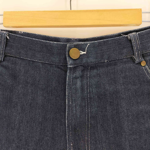 レフラー Leflah インディゴバギーデニムショーツ メンズ XXL
