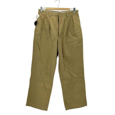 エルエルビーン L.L.Bean 90S 2タック ワイド チノパンツ メンズ L