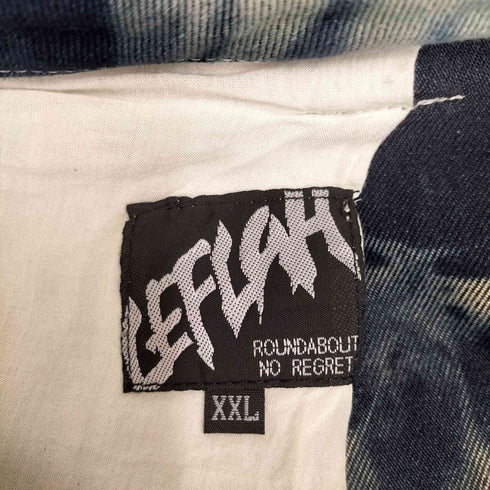レフラー Leflah タイダイワイドショーツ メンズ XXL