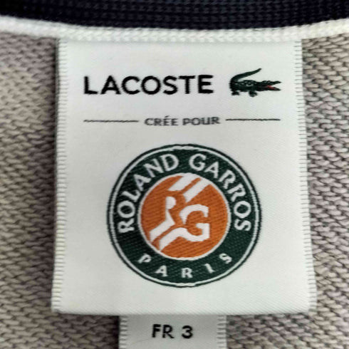 ラコステ LACOSTE GAME SET MATCH ロゴワッペン クルーネック スウェット メンズ import:S