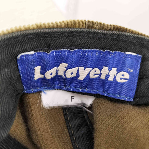 ラファイエット Lafayette カモ柄コーデュロイキャップ メンズ FREE