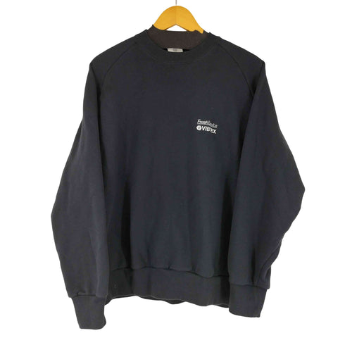 フレッシュサービス Fresh Service VIBTEX フロント刺繍 クルーネックスウェット メンズ JPN:L