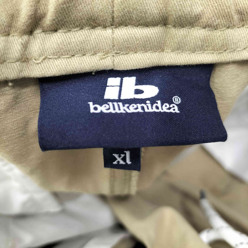 BELLKENIDEA ロゴパッチ ワイドシルエット テーパードイージーパンツ メンズ XL