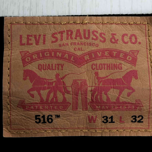 リーバイス Levis 516 ストレートフィットジーンズ メンズ W31/L32