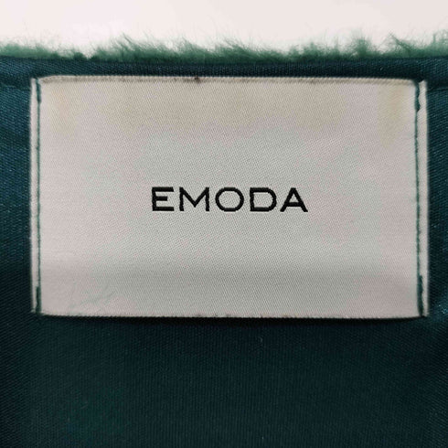エモダ EMODA 短丈 フェイクファー ジャケット レディース FREE
