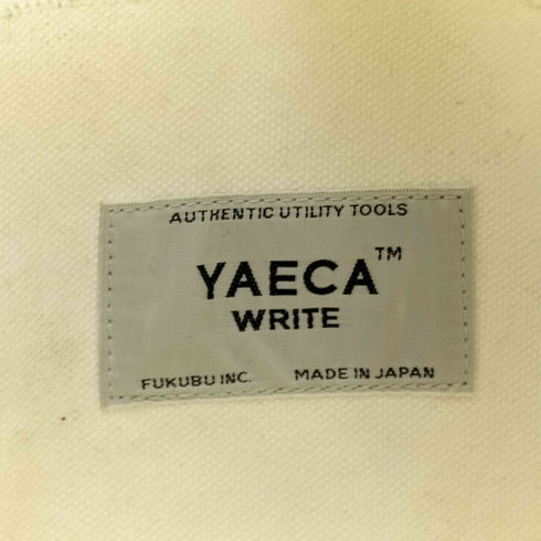 ヤエカライト YAECA WRITE キャンバス 2WAY ショルダーバッグ レディース