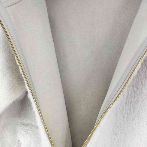 リバーシブル フェイクファージャケット メンズ