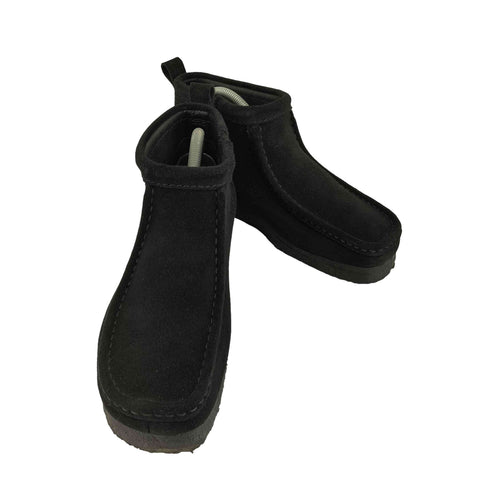 クラークスオリジナルズ Clarks ORIGINALS Wallabee Boot Black Suede メンズ JPN:26