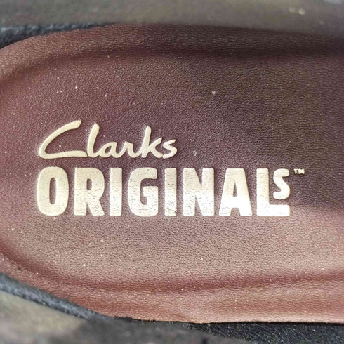 クラークスオリジナルズ Clarks ORIGINALS Wallabee Boot Black Suede メンズ JPN:26
