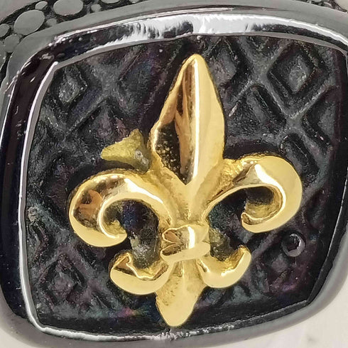 ALISON MARIOT FLEUR-DE-LIS-RING メンズ 21号
