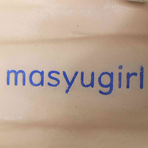 masyugirl スクエアトゥ フレアトゥパンプス レディース 25.0