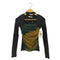 ROEY WANG チョーカーネック マーブル柄 シアーカットソー レディース import:XS