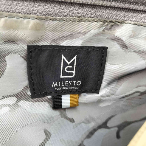 ミレスト milesto LAGOPUS WP バックパック 2WAY メンズ