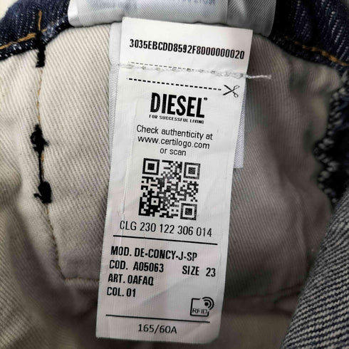 ディーゼル DIESEL D-Concy Crop Balloon Jeans レディース US:23