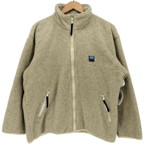 ヘリーハンセン HELLY HANSEN 日本製 ロゴ 刺繍 ジップアップ フリース ジャケット メンズ import:L