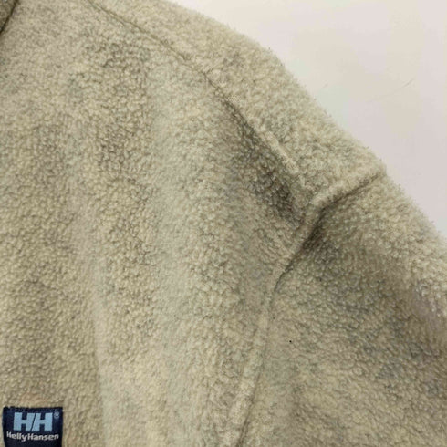ヘリーハンセン HELLY HANSEN 日本製 ロゴ 刺繍 ジップアップ フリース ジャケット メンズ import:L