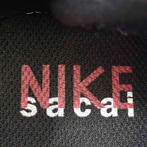 サカイ Sacai Magmascape Black ハイカットスニーカー メンズ JPN:29