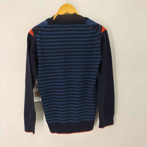 バーバリーブラックレーベル BURBERRY BLACK LABEL アーガイル柄 ニットセーター メンズ JPN:2